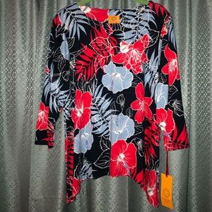 Ruby Rd Women’s Top Blouse Shirt Petite Medium